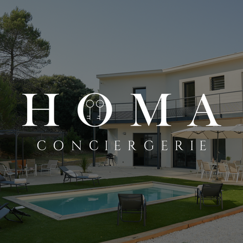 Photo professionnelle d'une villa de luxe gérée par Homa Conciergerie à Nîmes