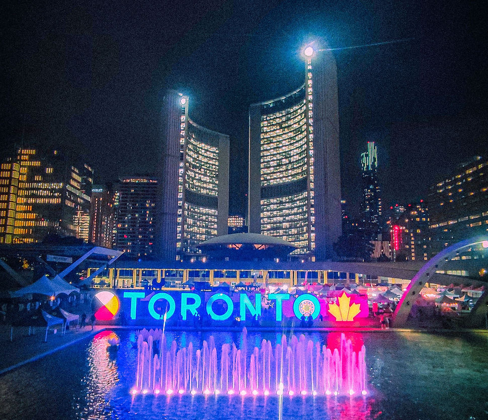 100 Queen St W (Directly framing Nathan Phillips Square)