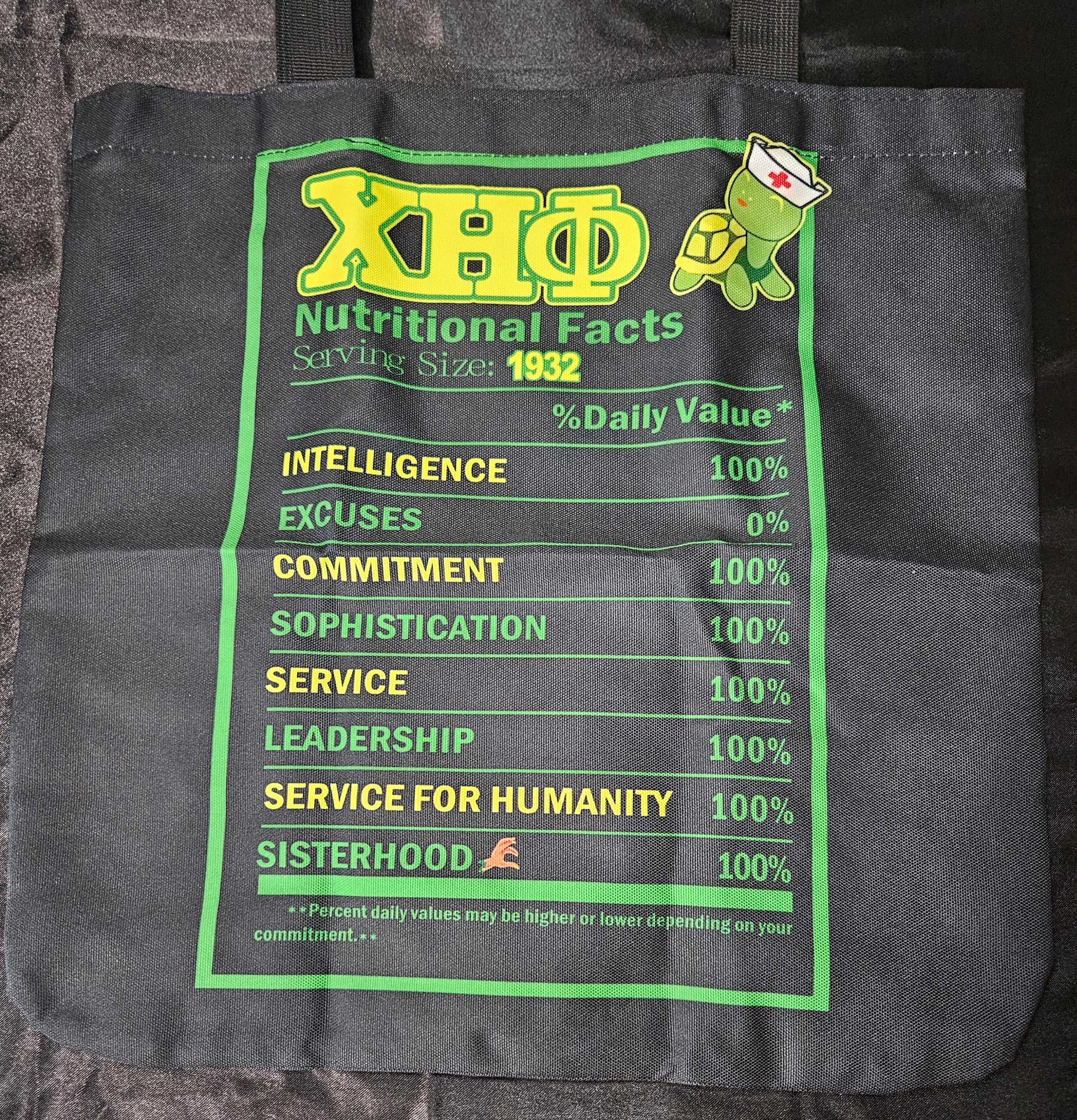 XHO Black Tote