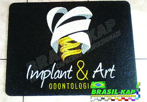 Capacho Vinil Personalizado Implant & Art