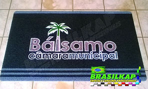 Capacho Vinil Personalizado Câmara Municipal de Bálsamo