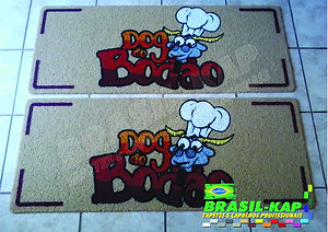 Capacho Vinil Personalizado Dog do Bodão
