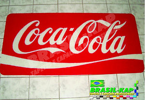 Capacho Vinil Personalizado Coca Cola
