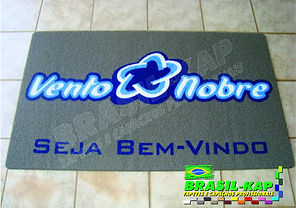 Capacho Vinil Personalizado Vento Nobre