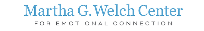 Welch Center for Emotional Connection Logo with mother and baby gazing into each others eyes