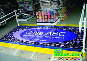 Capacho Nylon Casa ABC