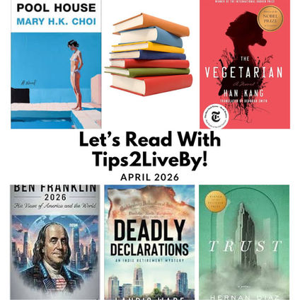 Book covers from my April 2026 book reviews.
