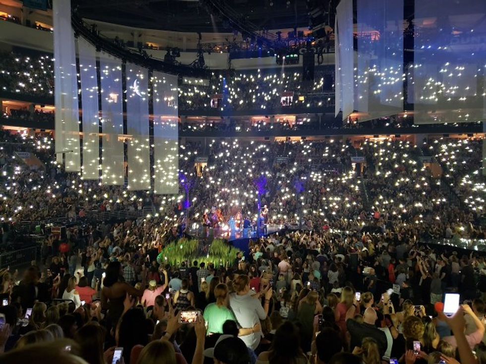 Justin Timberlake on stage.