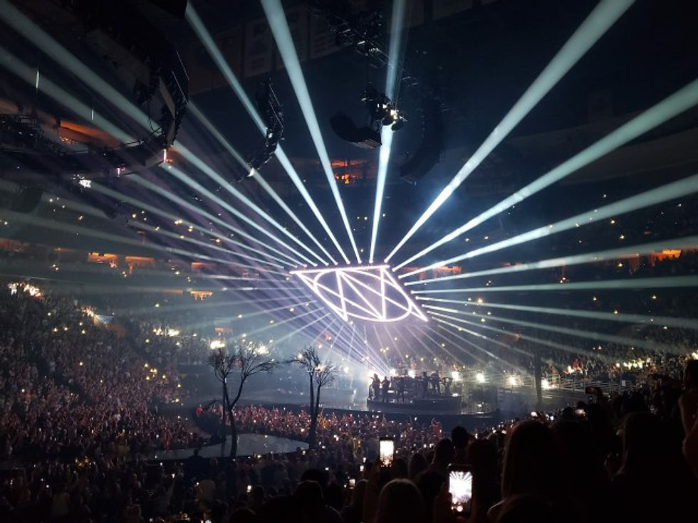 Justin Timberlake on stage.