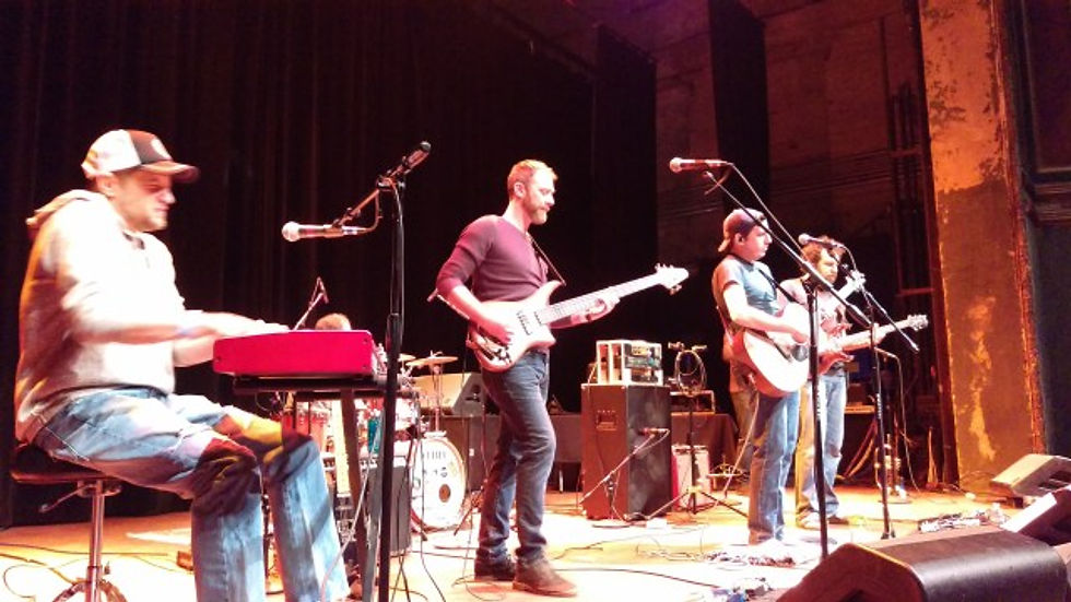 Spokey Speaky on stage at The Queen.