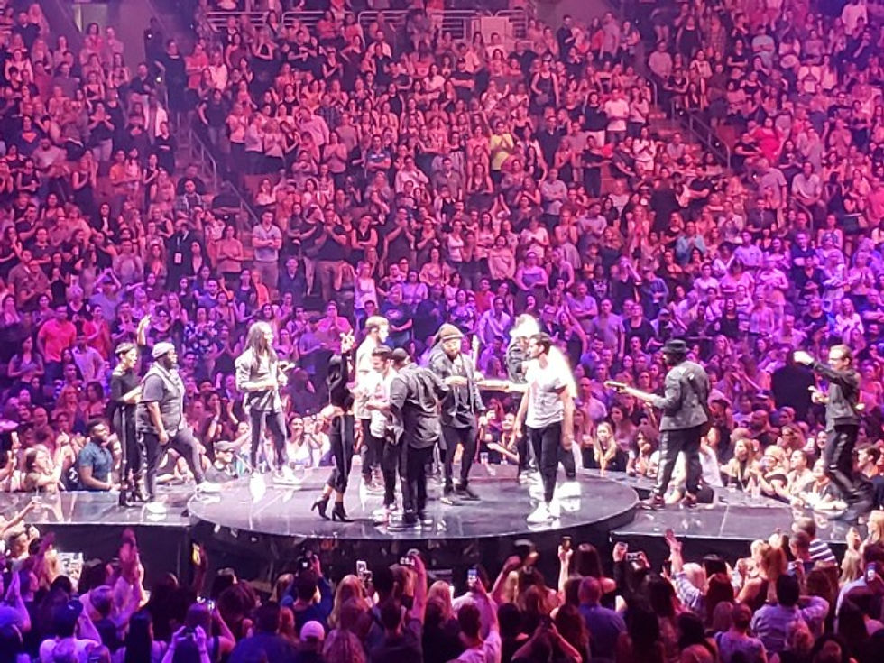 Justin Timberlake on stage.