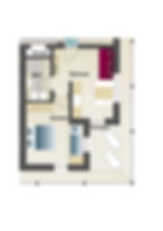 Ferienwohnung 1 - Grundriss