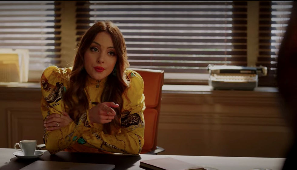 Fallon Yellow Leopard print dress