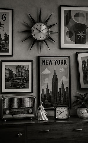 the Living Room Retro Living Homepage card