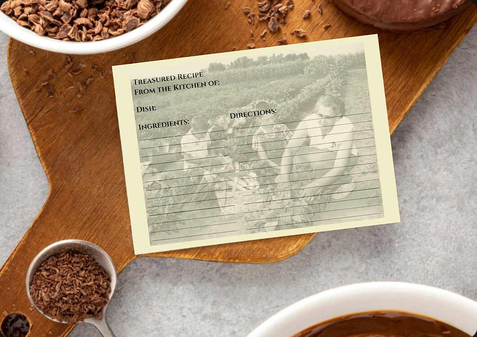Thumbnail: Treasured Recipe Cards - Volume 1