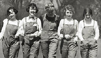 1940s war worker clothing