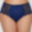 Retro panties with high cut lace. Full figure brief