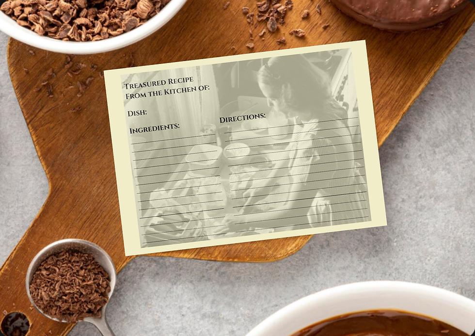 Thumbnail: Treasured Recipe Cards - Volume 1