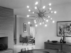 Retro Atomic Lighting Sputnik Style