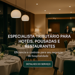 Contabilidade para Hotéis, Pousadas e Restaurantes
