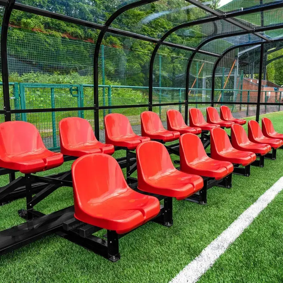 Thumbnail: Alu110 Team Shelter 13 person seats.