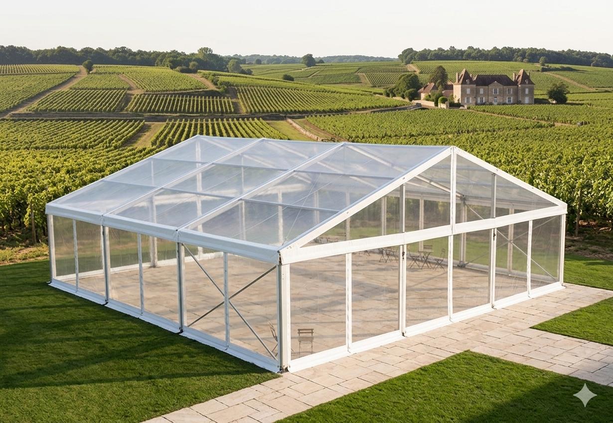 Clear Frame Tents for Sale – High Quality 5m x 5m