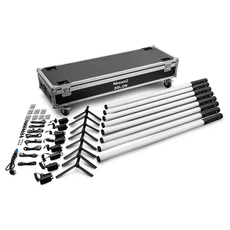 Thumbnail: BEAMZ ZELOS LED TUBE IP65 RGBW [8 IN A FLIGHTCASE]