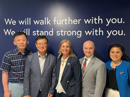 International Dignitaries Visit West40 to Exchange Learning and Stories