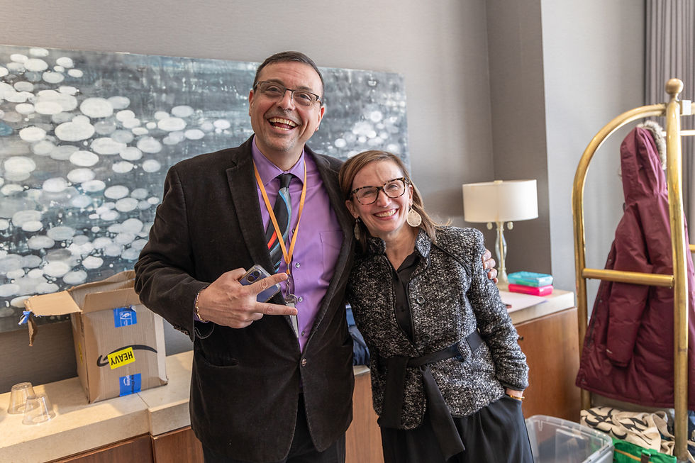 Demian LaPointe and Dr. Taya Kinzie