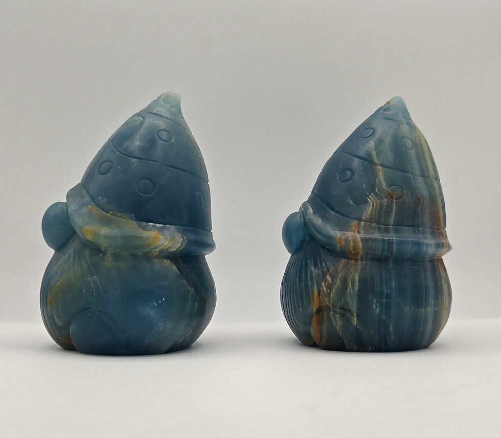 Blue Onyx Gnomes
