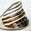 Miniatura: Hermoso anillo liso