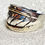 Miniatura: Hermoso anillo liso