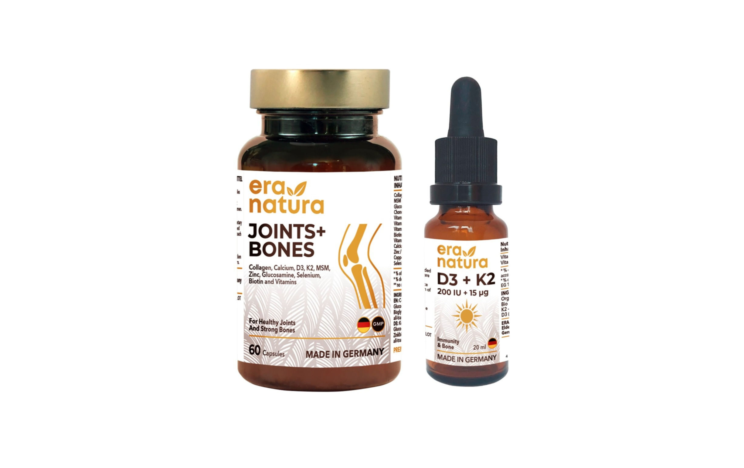 D3 + K2 MK7 and Joints + Bones