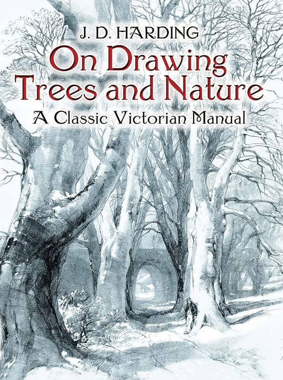 Cover of On Drawing Trees and Nature - A Classic Victorian Manual (Dover Art Instruction).