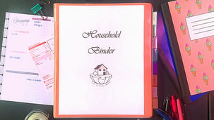 How to Build a Household Binder