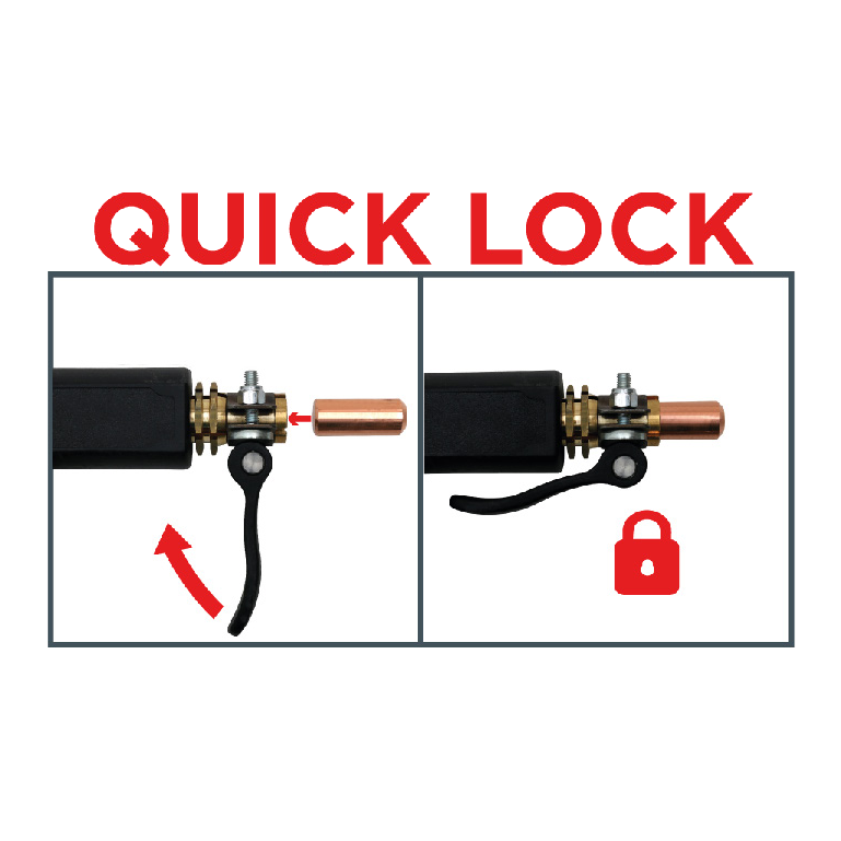 Miniatyrbilde: MWM electrode holder 10/16-17 quick lock