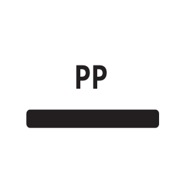 MWM Strips pp for plastsveis, smal