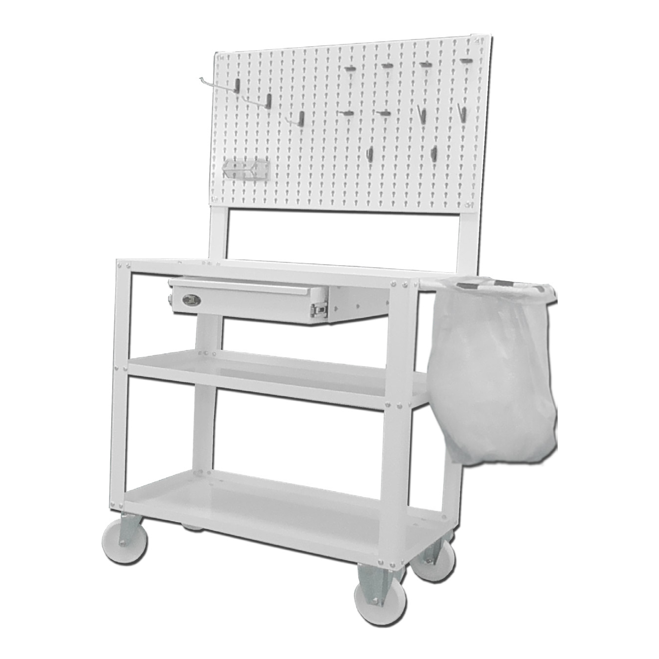 Monaldi tralle m/3 hyller