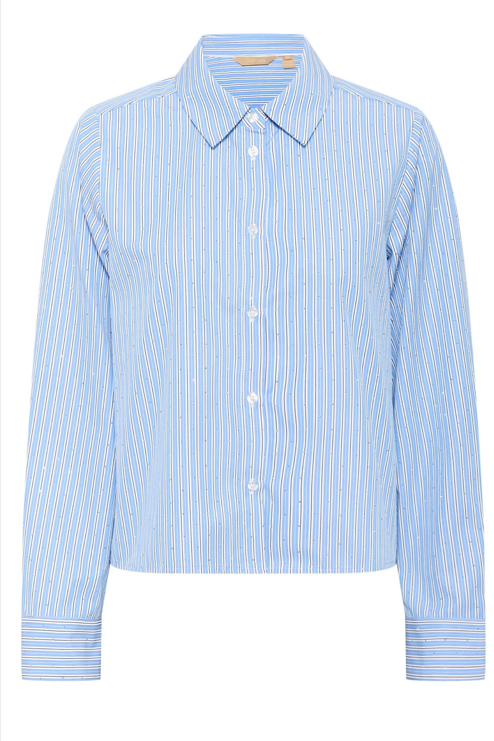 Miniaturbild: Culture 50112093 Short Shirt blue/white stripes 