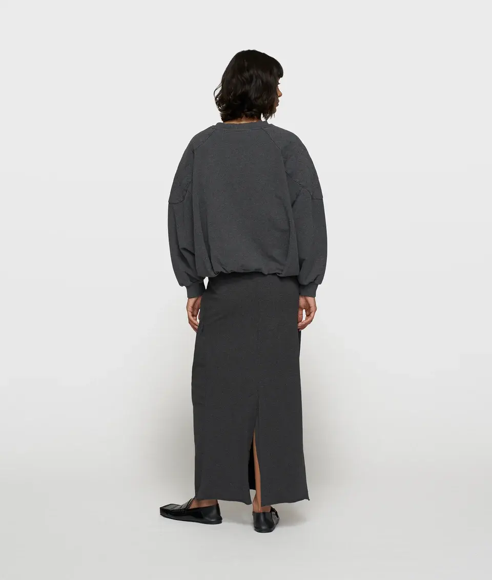 Miniaturbild: 10 Days 20-109-5204 Maxi Drape Skirt antra melee