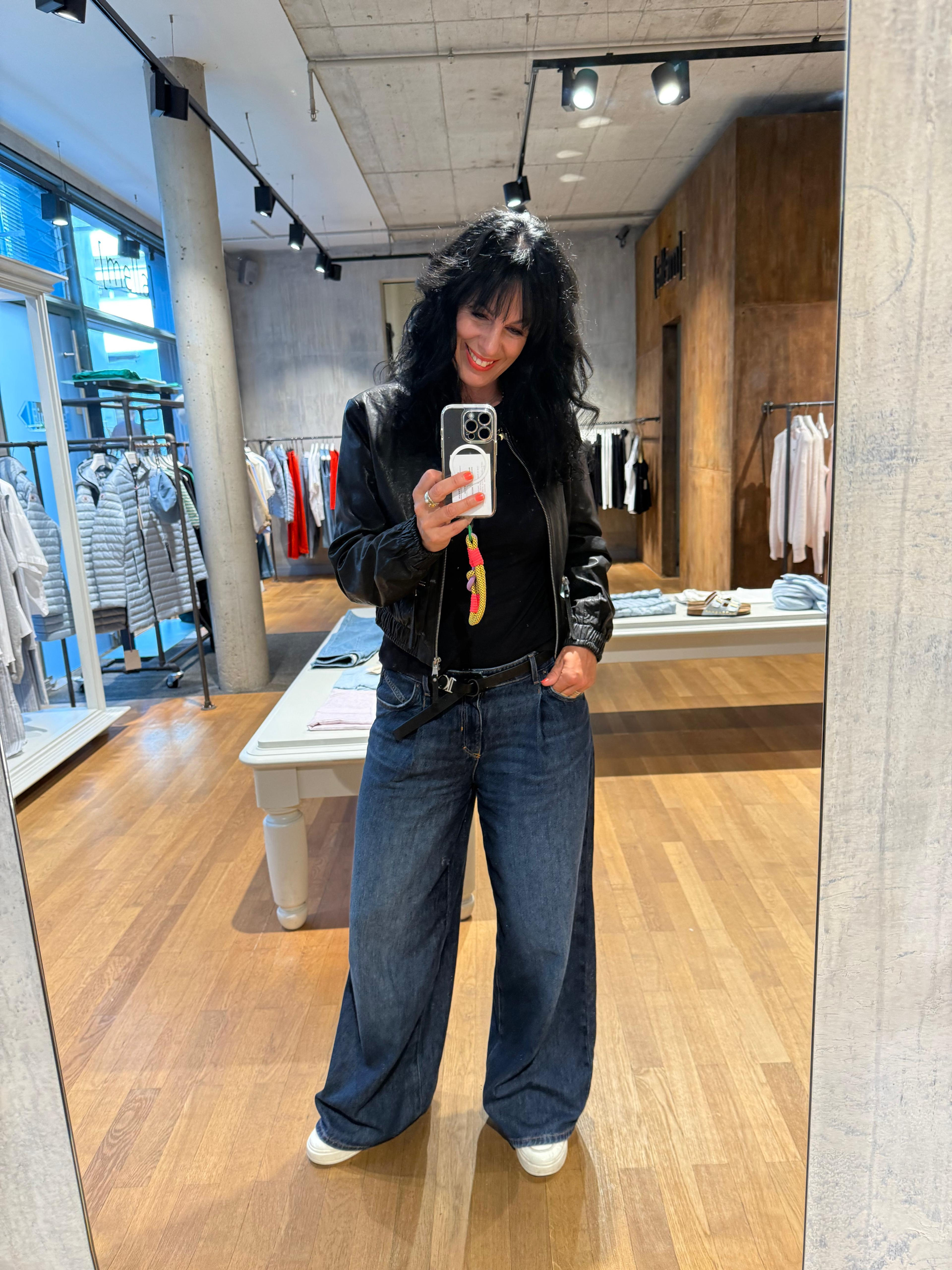 Iyito Hazel Lederjacke black 100% Leder