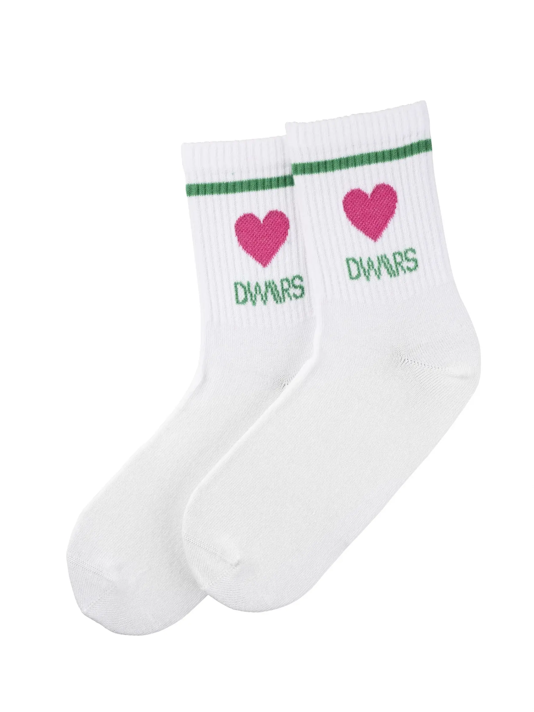 DWRS Lyla Socks white/green onesize 
