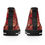 Thumbnail: Crimson Bloom Women's High Top Sneakers