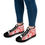 Thumbnail: Red and White Chinoiserie Women's High Top Sneakers