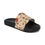 Thumbnail: Graphic Floral Burst Women's Slide Sandals