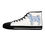 Thumbnail: Blue French Toile Pug Women's High-Top Sneakers 🐾💙
