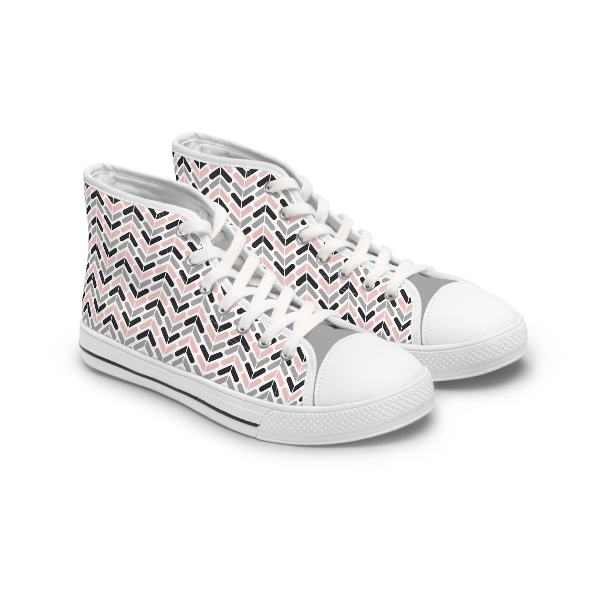 Graphic Arrow Flow Women's High Top Sneakers