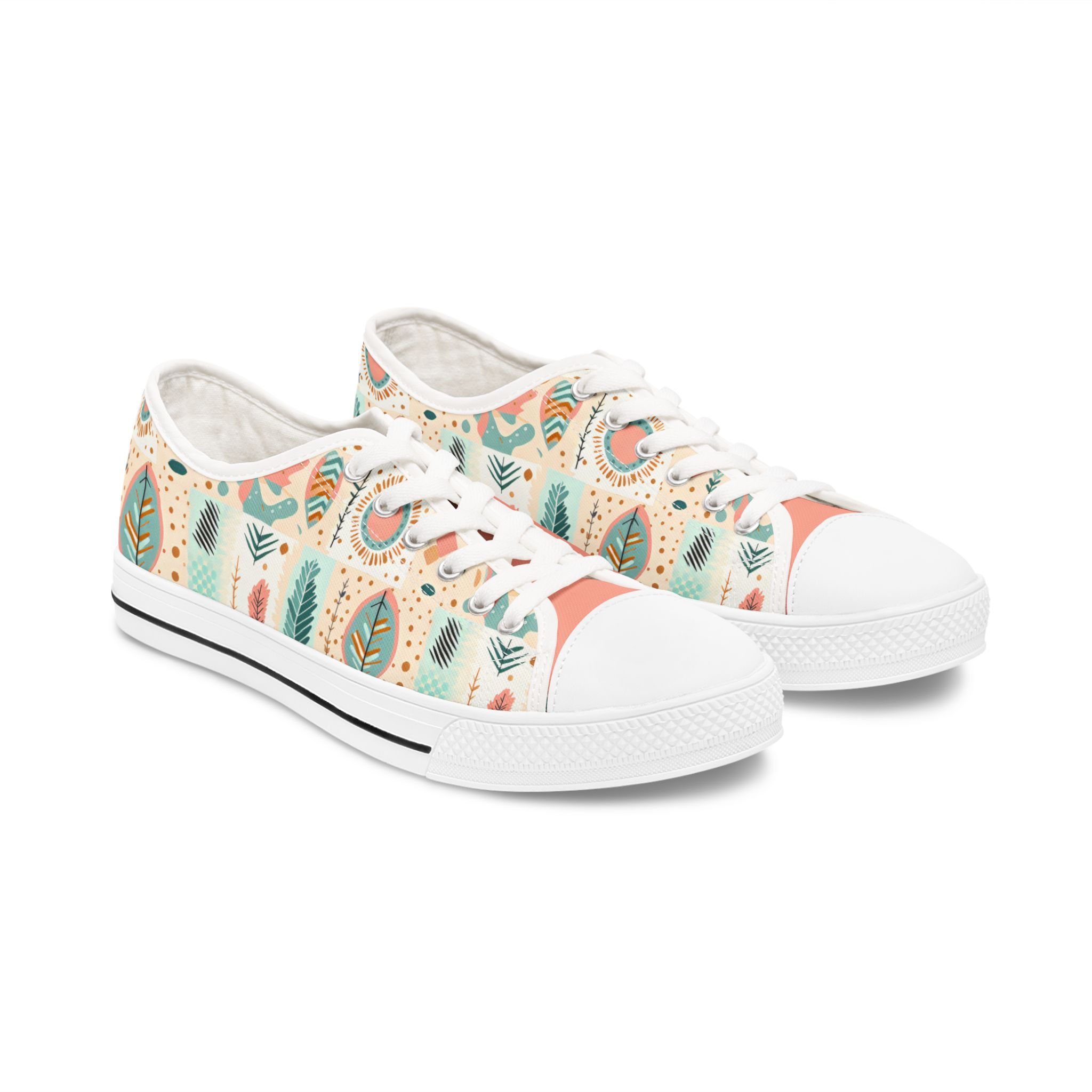 Graphic Feather Flow Women's Low Top Sneakers