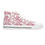 Thumbnail: Pink Rose Chinoiserie Women's High Top Sneakers