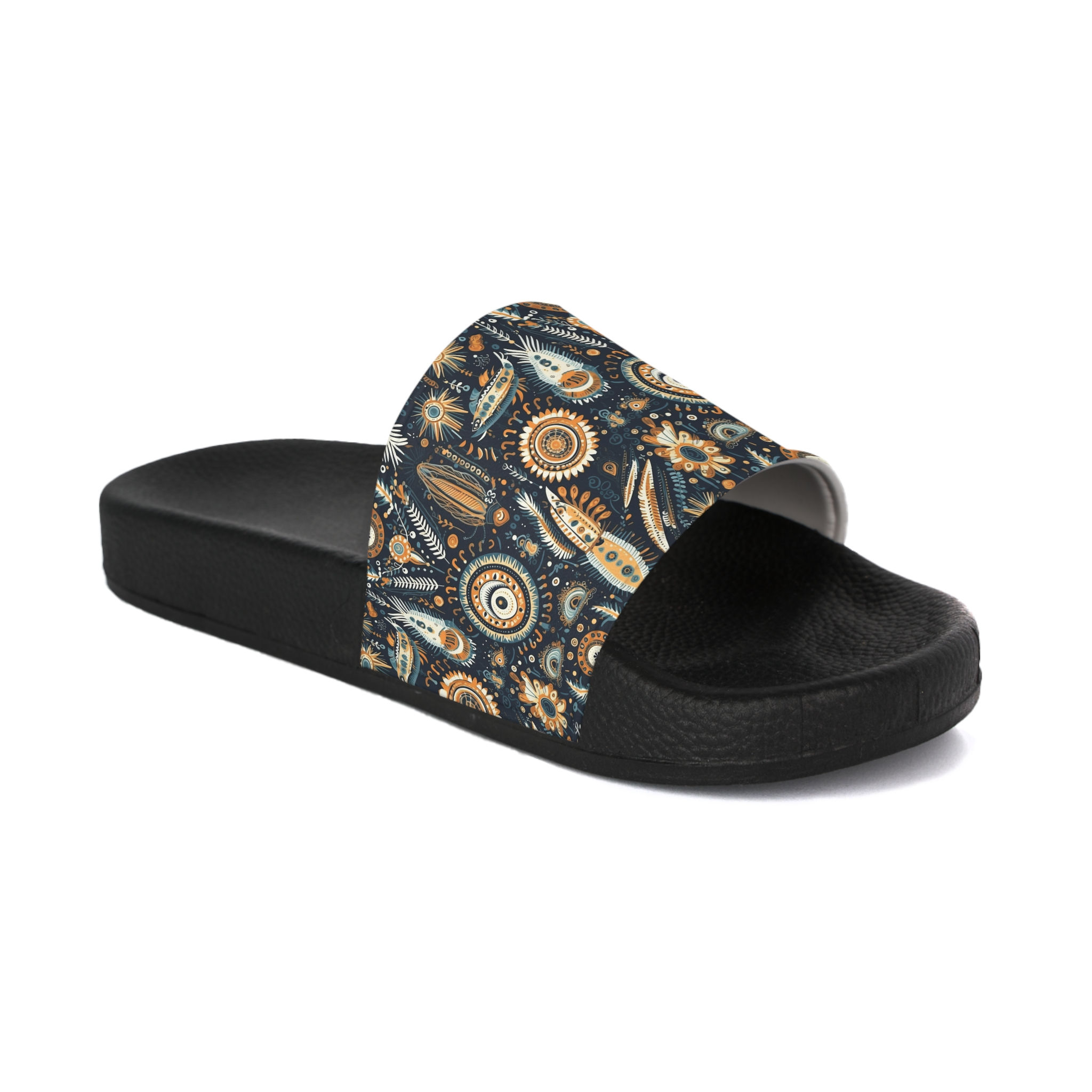 Graphic Elemental Pattern Women's Slide Sandals